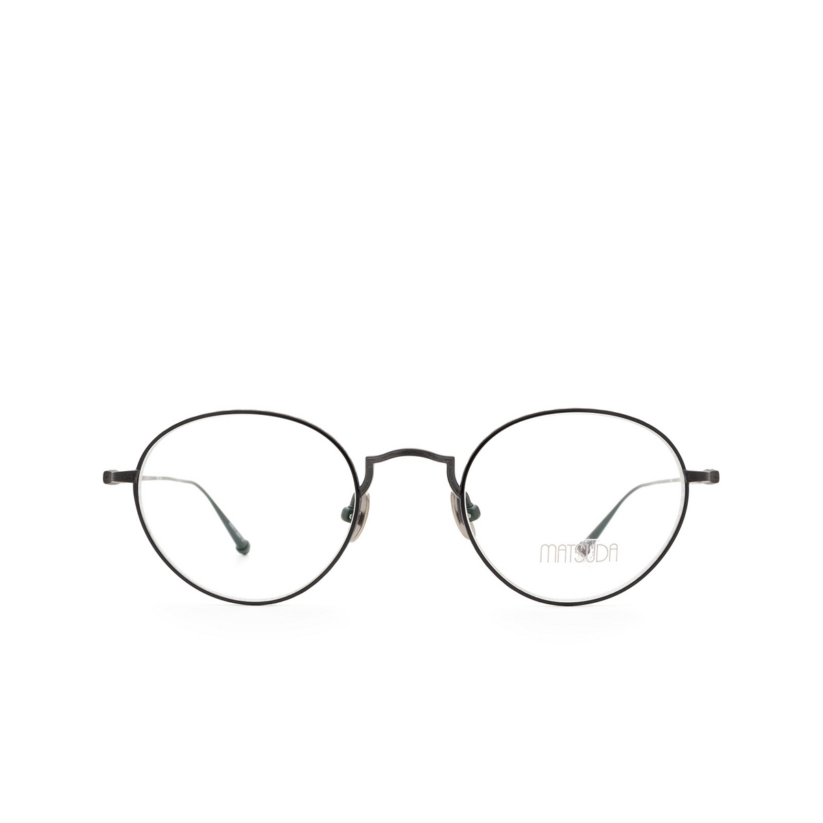 Matsuda M3103 Eyeglasses MBK Matte Black - front view