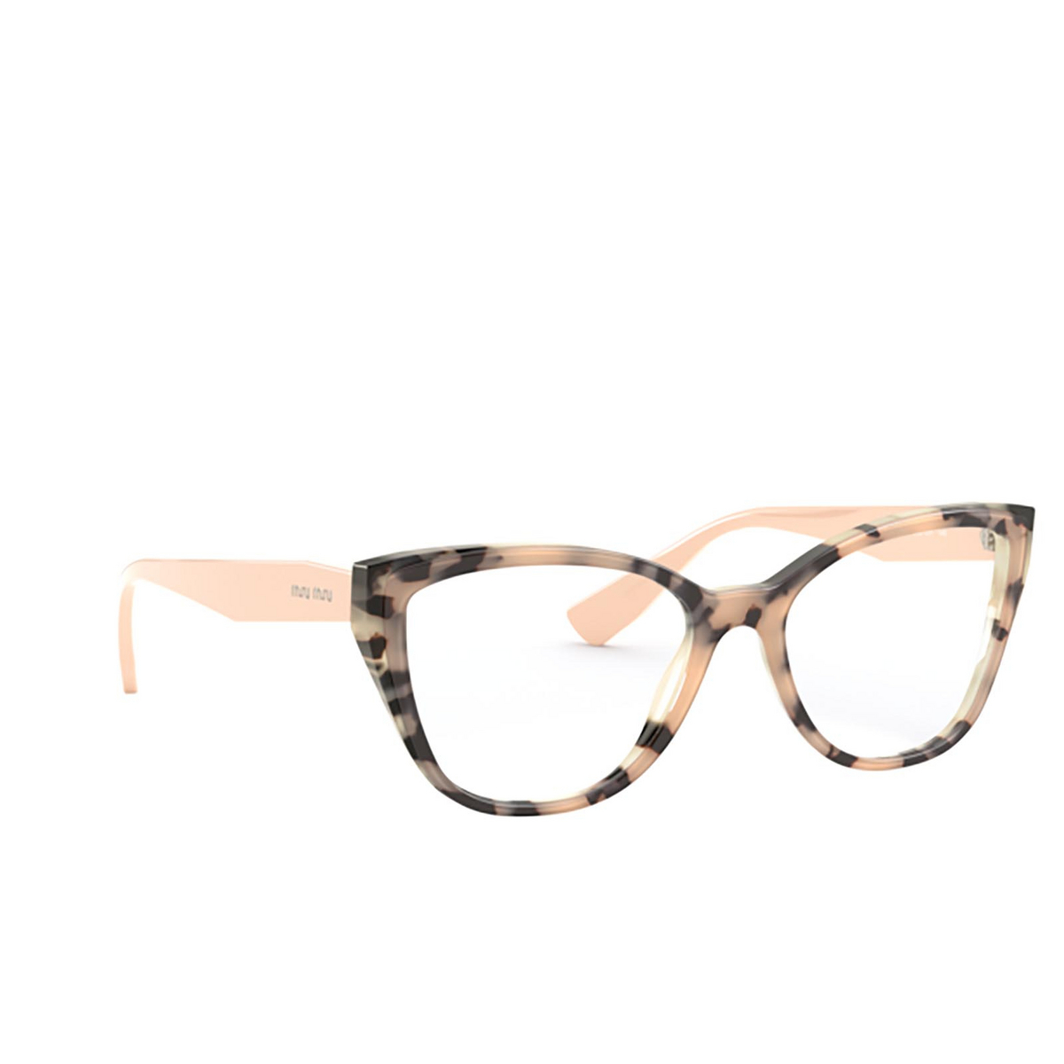 Occhiali da vista Miu Miu CORE COLLECTION 07D1O1 Havana Pink on Top - tre quarti