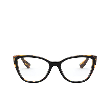 Miu Miu CORE COLLECTION Eyeglasses 3891O1 top black / light havana - front view