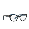 Miu Miu MU 01RV Eyeglasses TMY1O1 blue / top opal blue - product thumbnail 2/3
