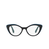 Miu Miu MU 01RV Eyeglasses TMY1O1 blue / top opal blue - product thumbnail 1/3