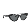 Miu Miu MU 01VS Sunglasses PC79K1 havana white black - product thumbnail 2/3