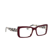 Miu Miu MU 03SV Eyeglasses 03e1o1 beige havana top bordeaux - product thumbnail 2/4