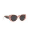 Miu Miu MU 03WS Sunglasses 06X5S0 pink opal - product thumbnail 2/3