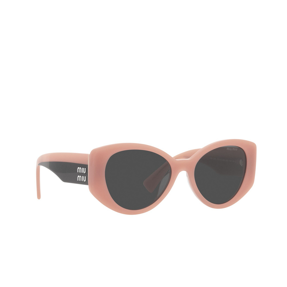 Miu Miu MU 03WS Sunglasses 06X5S0 Pink Opal - three-quarters view