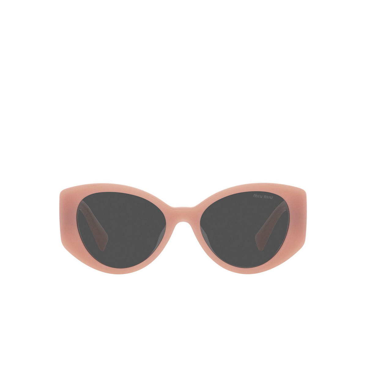 Miu Miu® Cat-eye Sunglasses: MU 03WS color Pink Opal 06X5S0 - front view.
