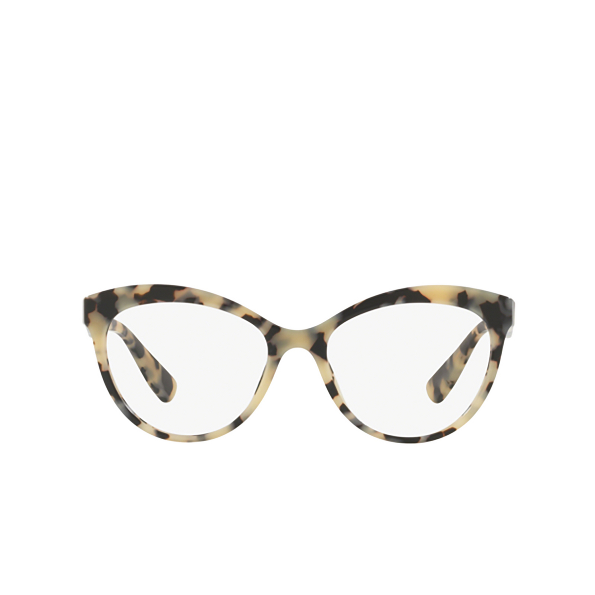 Miu Miu MU 04RV Eyeglasses KAD1O1 HAVANA SAND BROWN - front view