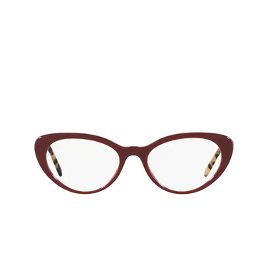 Gafas graduadas Miu Miu MU 05RV USH1O1 bordeaux - Vista delantera