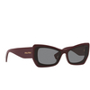 Miu Miu MU 07XS Sunglasses 01T02N pink bordeaux - product thumbnail 2/3