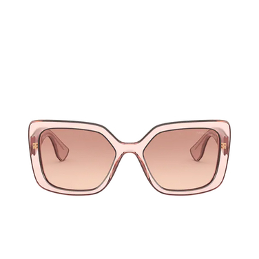 Miu Miu MU 09VS Sunglasses 01I0A5 pink transparent - front view