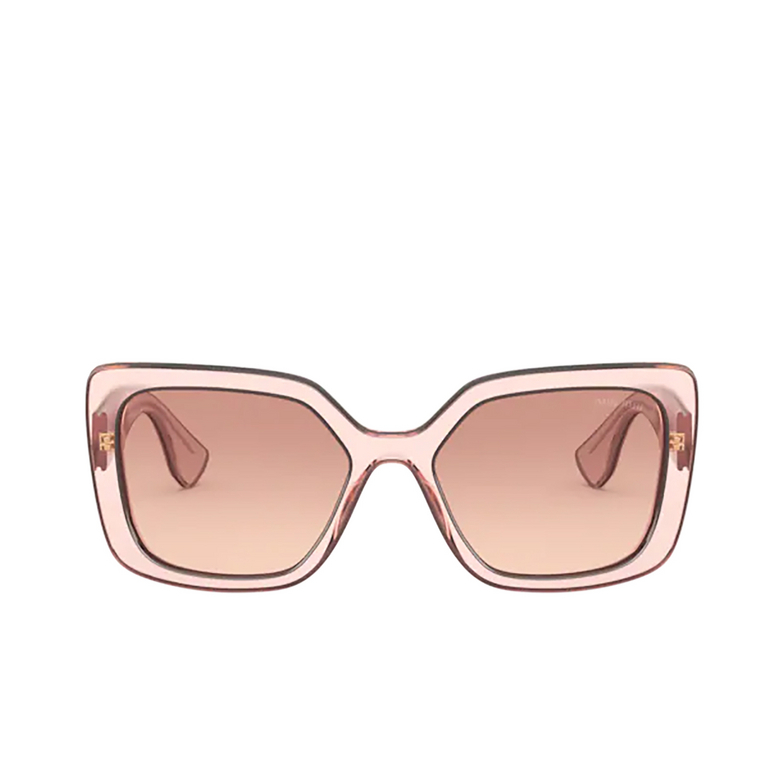 Miu Miu MU 09VS Sunglasses 01I0A5 pink transparent - 1/3
