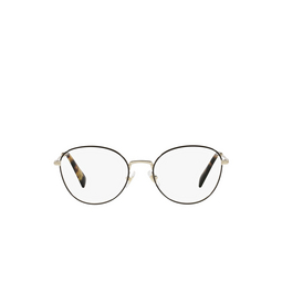 Miu Miu® Cat-eye Eyeglasses: MU 50UV color Black AAV1O1.