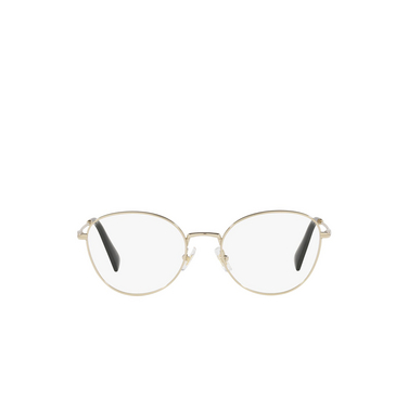 Miu Miu MU 50UV Eyeglasses zvn1o1 pale gold - front view
