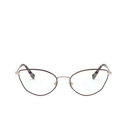 Miu Miu MU 51SV 09B1O1 Pale Gold / Bordeaux 09B1O1 Pale Gold / Bordeaux