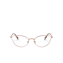 Miu Miu® Cat-eye Eyeglasses: MU 51SV color Pink Gold / Powder YEP1O1.