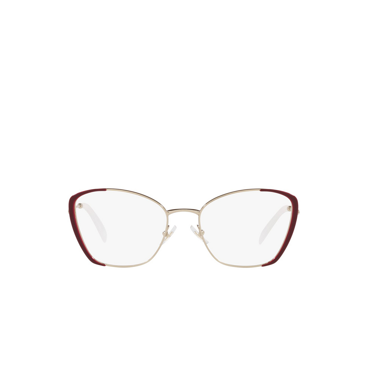Miu Miu® Butterfly Eyeglasses: MU 51UV color Bordeaux 09X1O1 - front view.