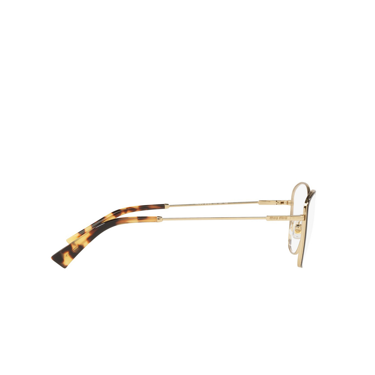 Miu Miu® Butterfly Eyeglasses: MU 51UV color Black AAV1O1 - 3/3.