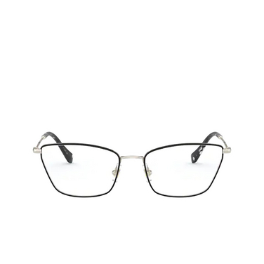 Miu Miu MU 52SV Eyeglasses aav1o1 pale gold / black - front view