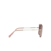 Miu Miu MU 55VS Sonnenbrillen 01I0A5 pink - Produkt-Miniaturansicht 3/3