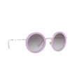 Miu Miu MU 59US Sunglasses 1363E2 opal lilac - product thumbnail 2/3