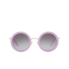 Miu Miu MU 59US Sunglasses 1363E2 opal lilac - product thumbnail 1/3