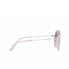 Miu Miu MU 59US Sunglasses 1363E2 opal lilac - product thumbnail 3/3