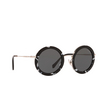 Miu Miu MU 59US Sunglasses PC75S0 havana black / white - product thumbnail 2/3