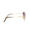 Miu Miu MU 60VS Sonnenbrillen 5AK09B gold - Produkt-Miniaturansicht 3/3