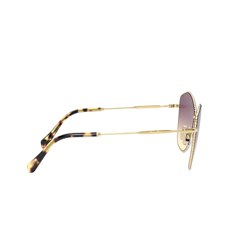 Gafas de sol Miu Miu MU 60VS 5AK09B gold - 3/3