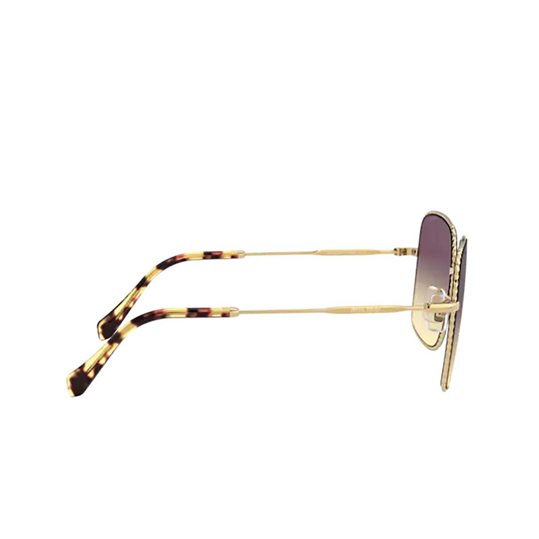 Miu Miu MU 61VS Sunglasses 5AK09B gold - 3/3