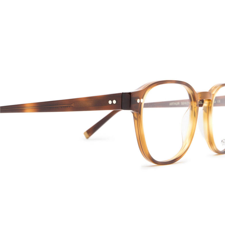 Lunettes de vue Moscot ARTHUR TOBACCO - 3/3