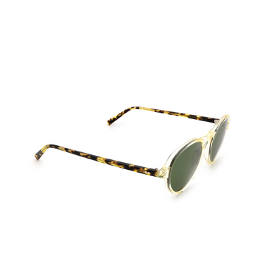Gafas de sol Moscot BLUMA SUN CITRON / TORTOISE - Vista tres cuartos
