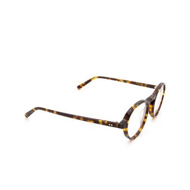 Moscot BLUMA Eyeglasses TORTOISE - three-quarters view