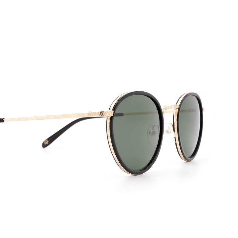 Moscot BUPKES SUN Sonnenbrillen BLACK/GOLD - 3/3
