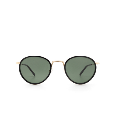 Moscot BUPKES SUN Sonnenbrillen BLACK/GOLD - Vorderansicht