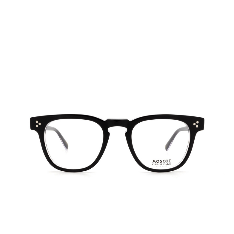 Moscot DUDEL Eyeglasses BLACK-CRYSTAL - 1/3