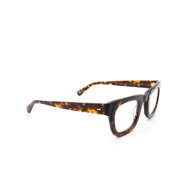 Moscot FRITZ Eyeglasses TORTOISE/BLACK - three-quarters view