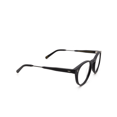Moscot GOLDA Eyeglasses MATTE BLACK - three-quarters view