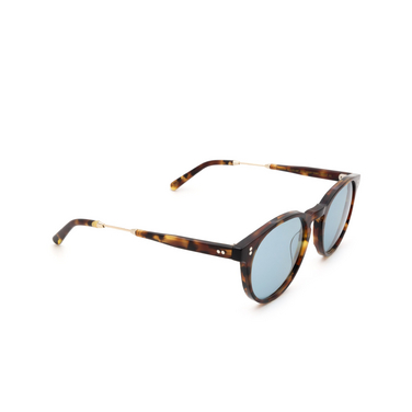 Gafas de sol Moscot GOLDA SUN SPOT TORTOISE / GOLD - Vista tres cuartos