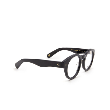 Gafas graduadas Moscot GRUNYA BLACK - Vista tres cuartos