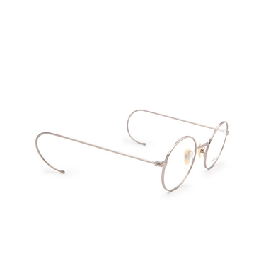 Lunettes de vue Moscot HAMISH MATTE PEWTER - Vue trois quarts