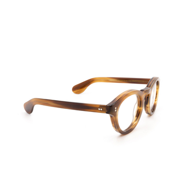 Moscot KEPPE Eyeglasses DARK BLONDE - three-quarters view
