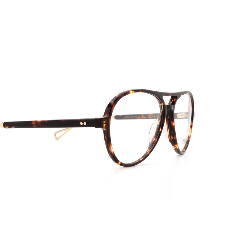 Gafas graduadas Moscot KORVA-TT DARK HAVANA / GOLD - 3/3