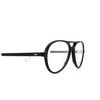 Moscot KORVA-TT Eyeglasses MATTE BLACK / GOLD - product thumbnail 3/3