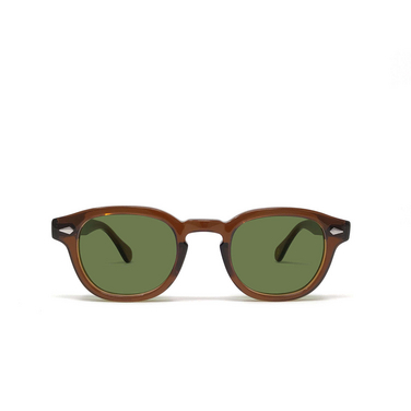 Lunettes de vue Moscot LEMTOSH BROWN - Vue de face