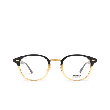 Lunettes de vue Moscot LEMTOSH MAC MATTE BLACK / GOLD - Vue de face