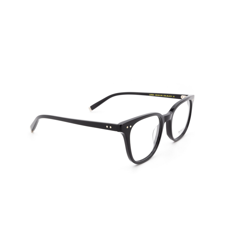 Moscot LOREN Eyeglasses BLACK - 2/3