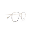 Moscot MACHER Eyeglasses GREY TORTOISE/SILVER - product thumbnail 3/3