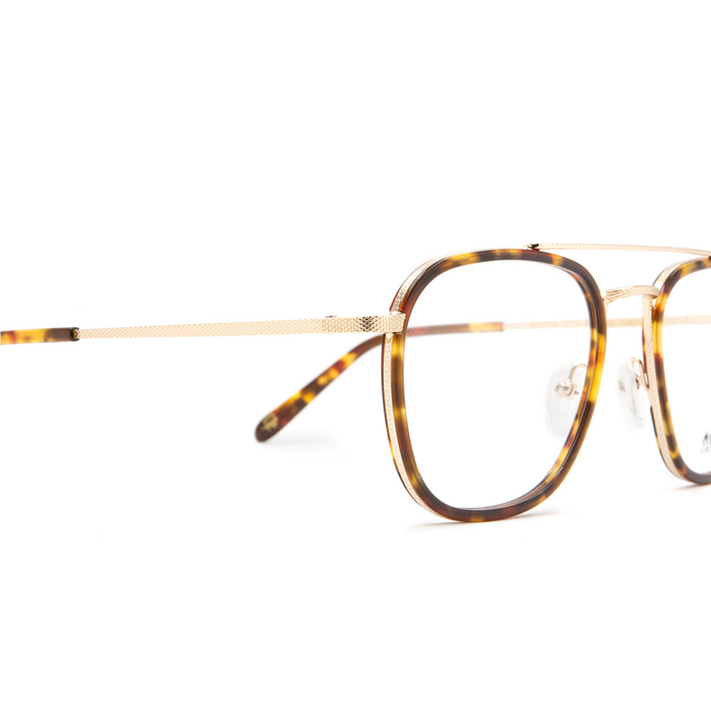 Moscot MACHER Eyeglasses TORTOISE GOLD - 3/3