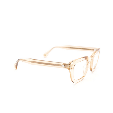 Moscot TELENA Eyeglasses CINNAMON/FLESH - three-quarters view